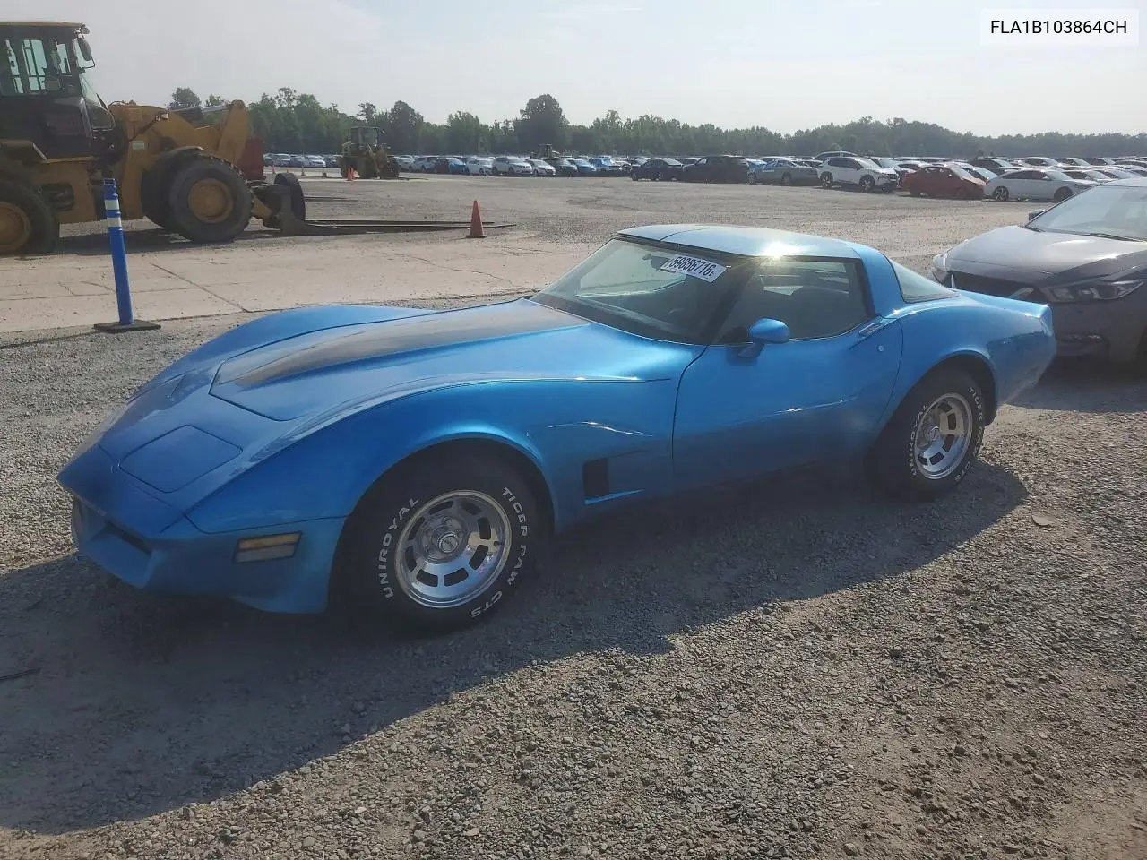 1981 Chevrolet Corvette VIN: FLA1B103864CH Lot: 59856716