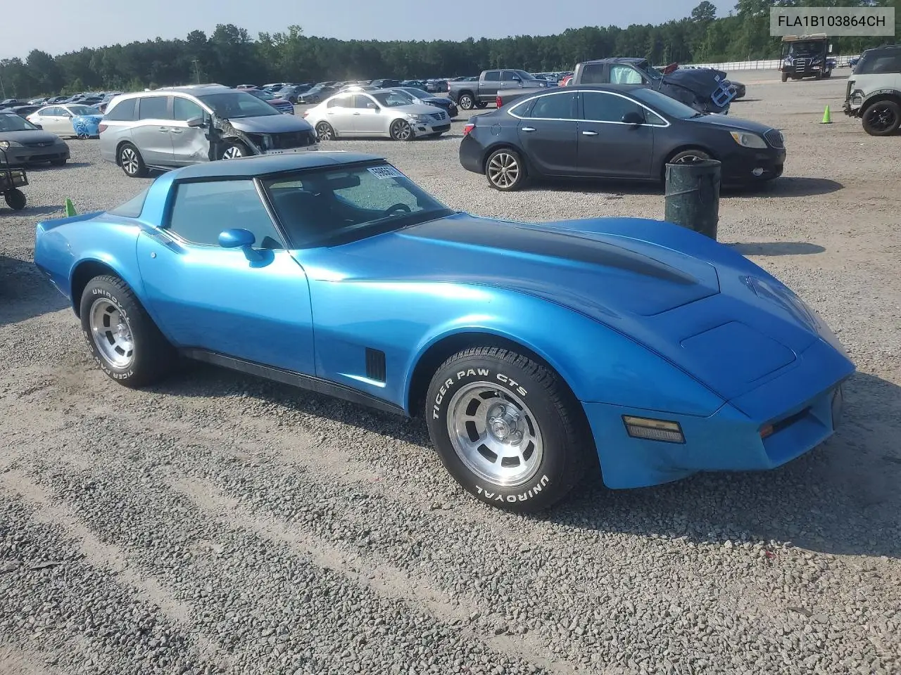 1981 Chevrolet Corvette VIN: FLA1B103864CH Lot: 59856716