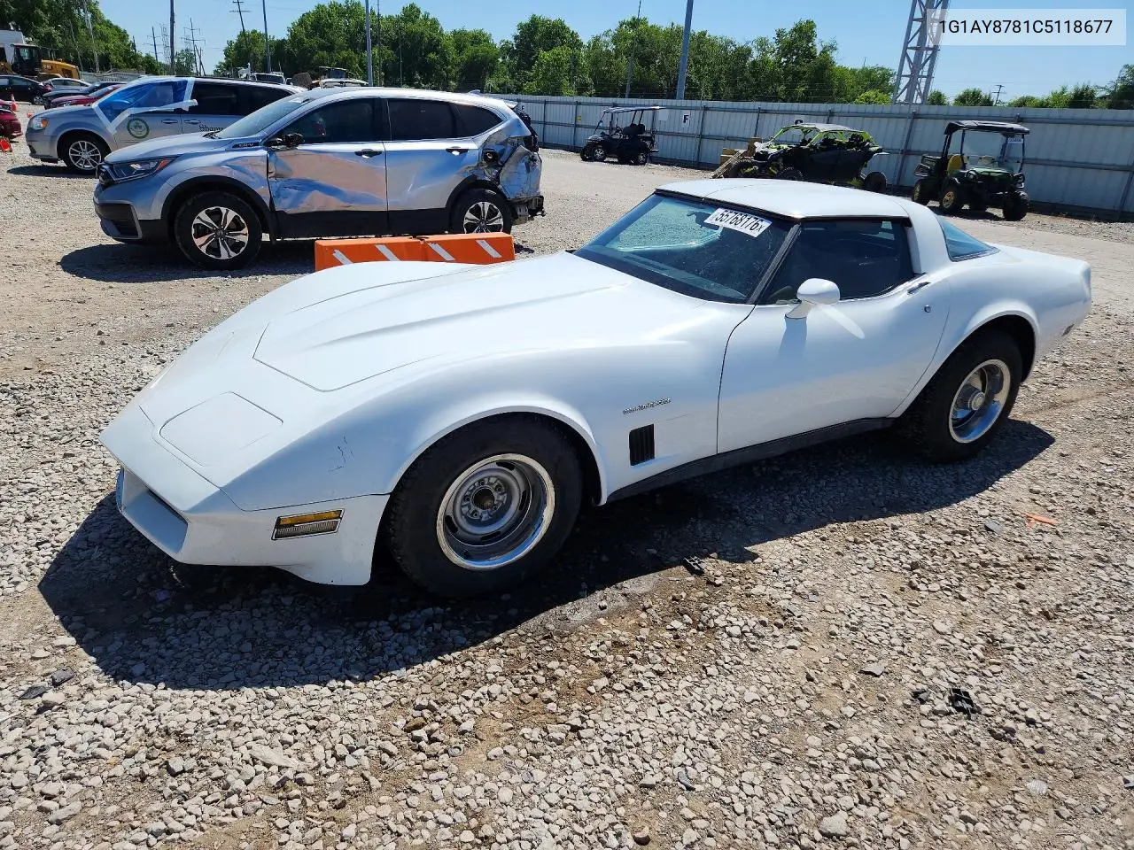 1982 Chevrolet Corvette VIN: 1G1AY8781C5118677 Lot: 55768176