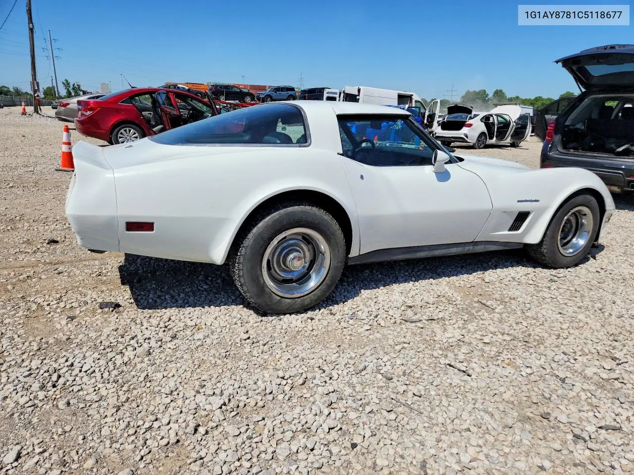 1982 Chevrolet Corvette VIN: 1G1AY8781C5118677 Lot: 55768176