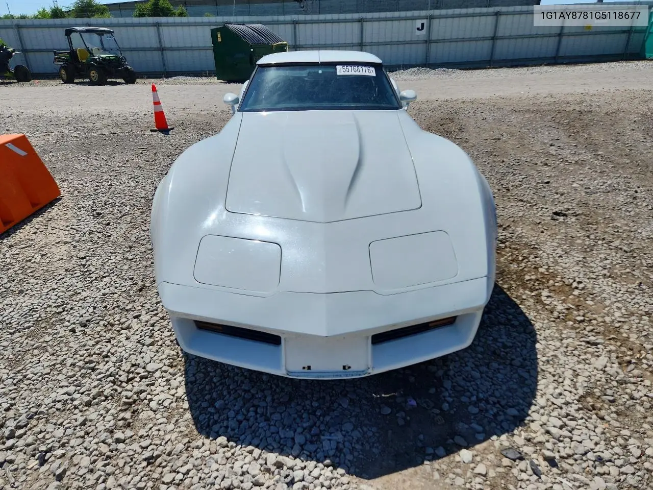 1982 Chevrolet Corvette VIN: 1G1AY8781C5118677 Lot: 55768176
