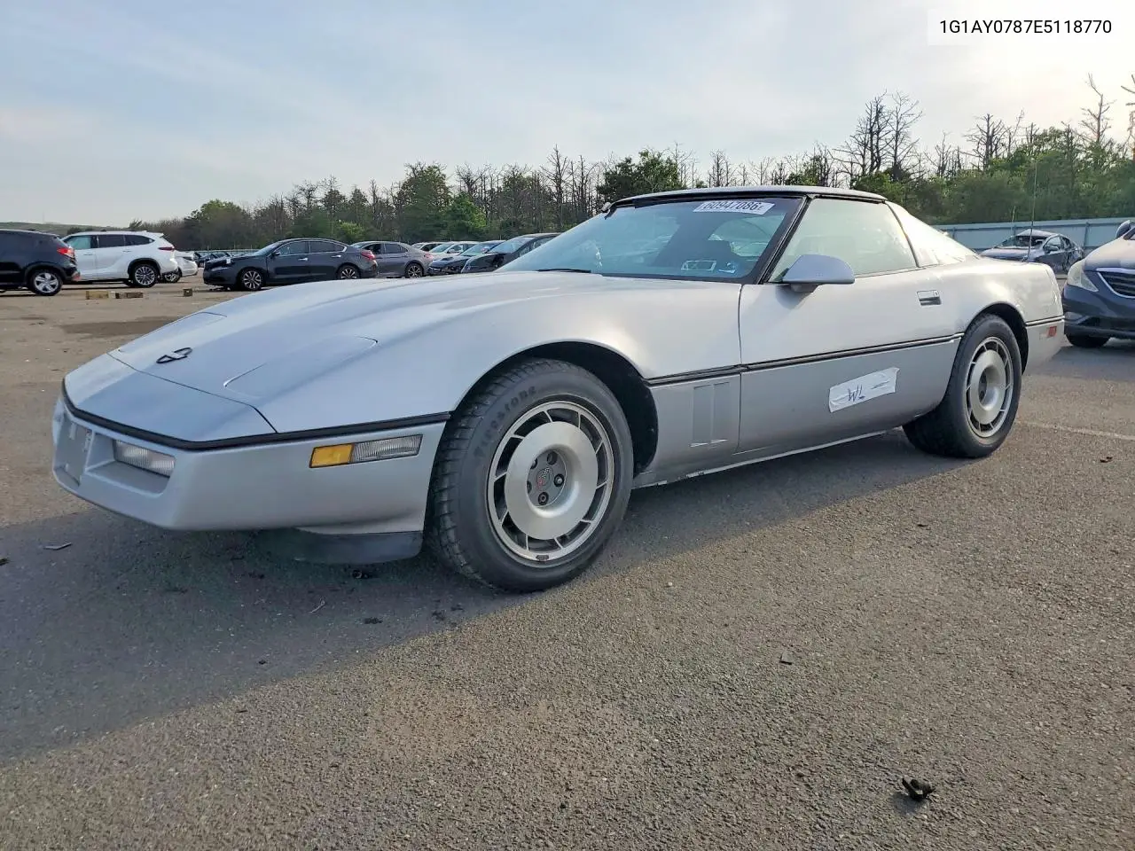 1984 Chevrolet Corvette VIN: 1G1AY0787E5118770 Lot: 60947086