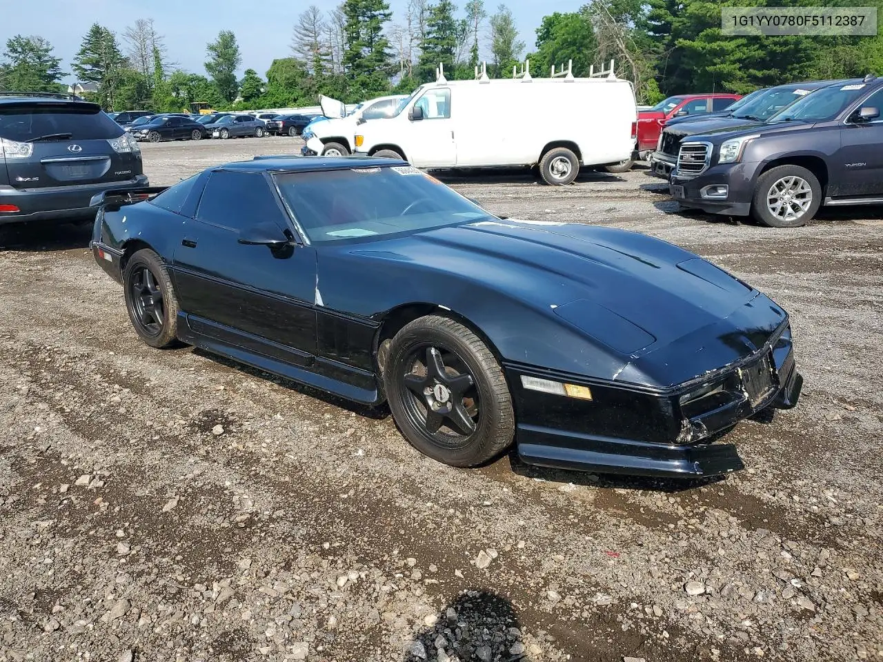 1985 Chevrolet Corvette VIN: 1G1YY0780F5112387 Lot: 56944356