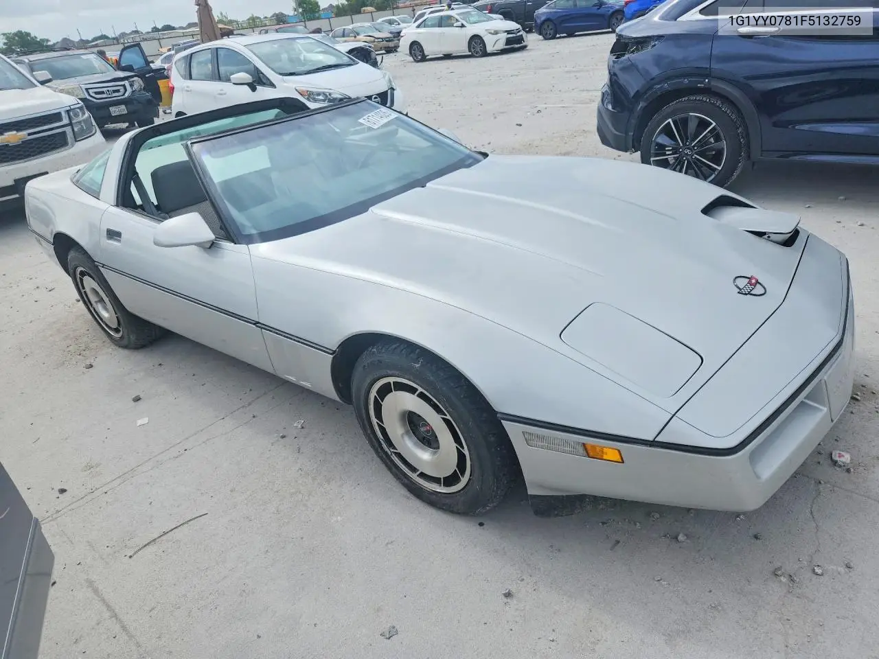 1985 Chevrolet Corvette VIN: 1G1YY0781F5132759 Lot: 61714026