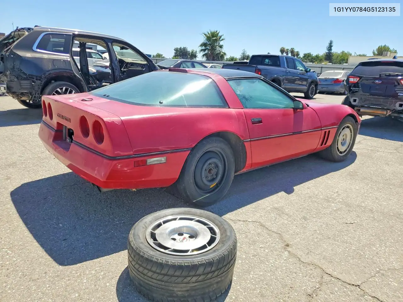 1986 Chevrolet Corvette VIN: 1G1YY0784G5123135 Lot: 60496206