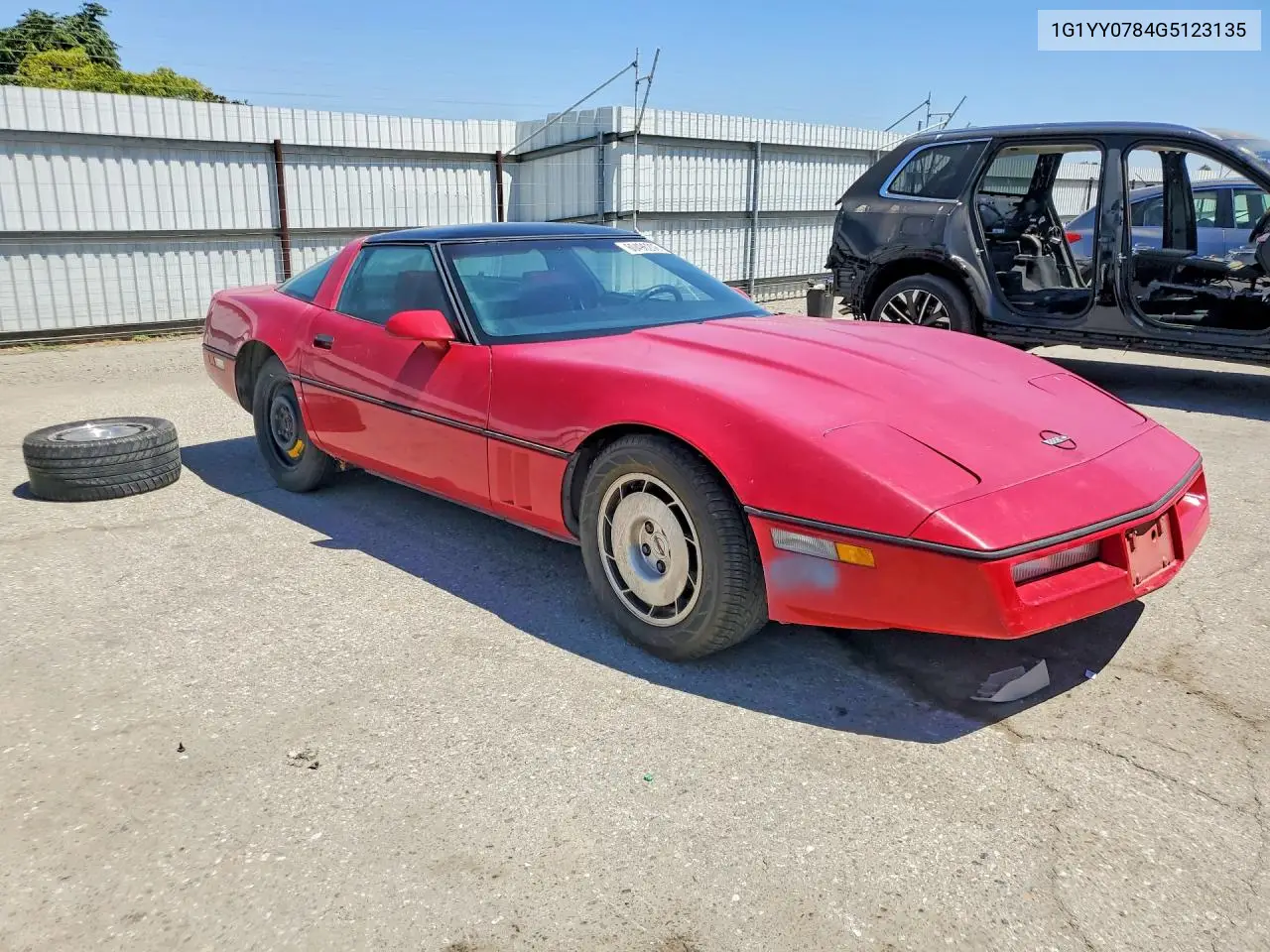 1986 Chevrolet Corvette VIN: 1G1YY0784G5123135 Lot: 60496206