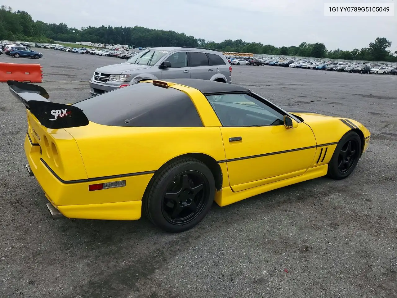 1986 Chevrolet Corvette VIN: 1G1YY0789G5105049 Lot: 60797276