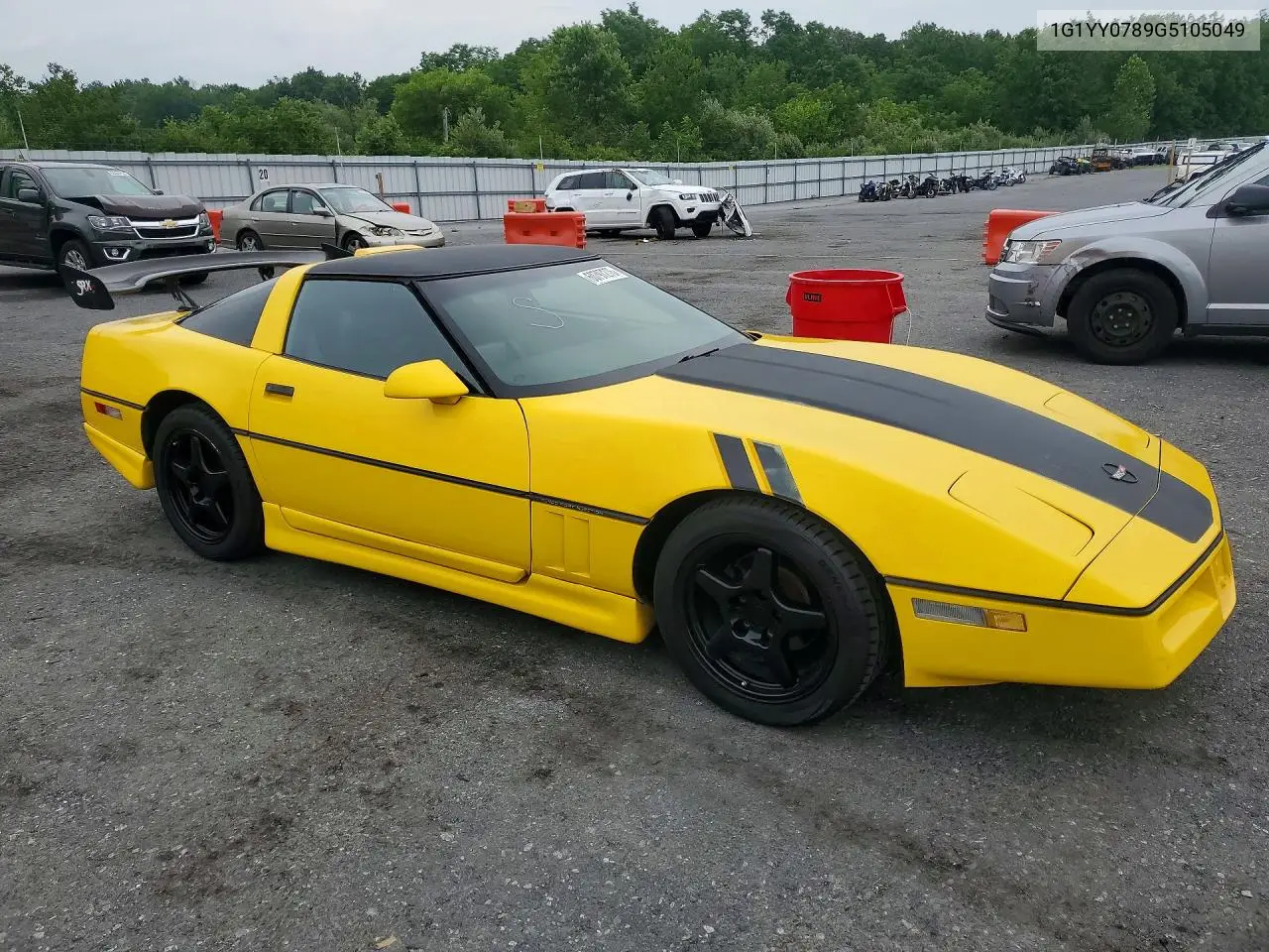 1986 Chevrolet Corvette VIN: 1G1YY0789G5105049 Lot: 60797276