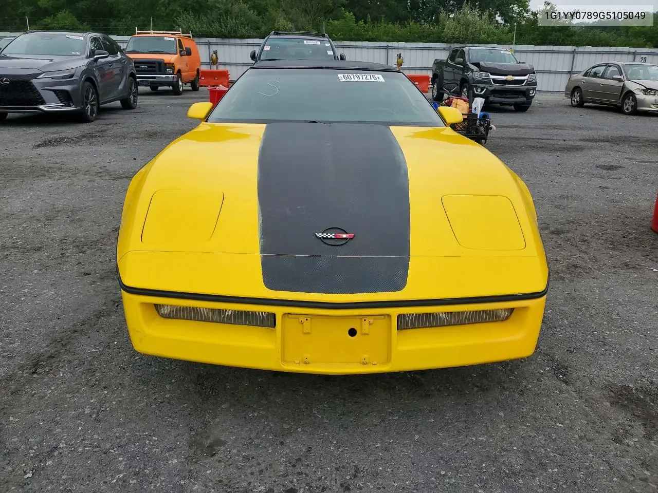 1986 Chevrolet Corvette VIN: 1G1YY0789G5105049 Lot: 60797276