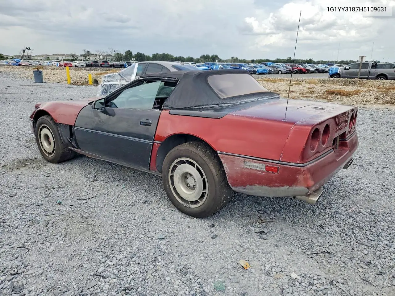 1987 Chevrolet Corvette VIN: 1G1YY3187H5109631 Lot: 61078786
