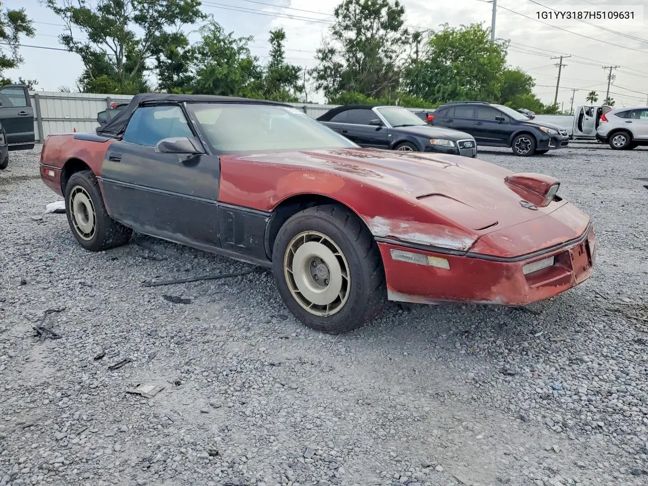 1987 Chevrolet Corvette VIN: 1G1YY3187H5109631 Lot: 61078786