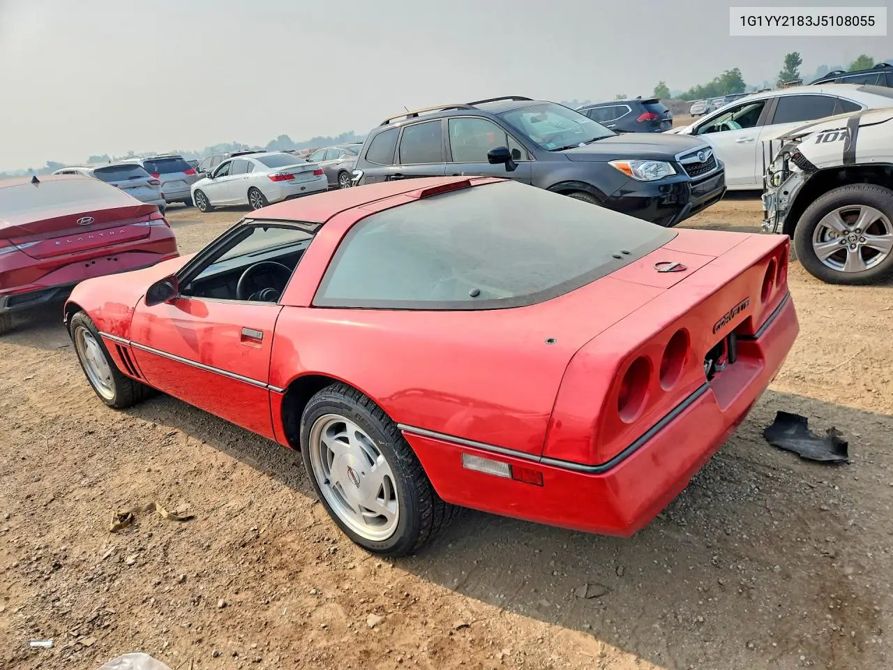 1988 Chevrolet Corvette VIN: 1G1YY2183J5108055 Lot: 61049996
