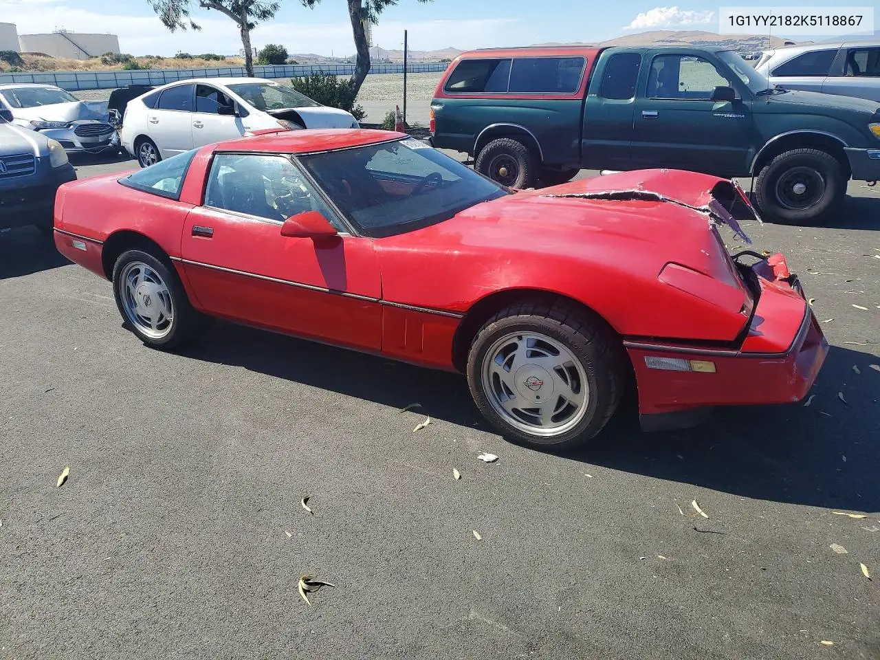 1989 Chevrolet Corvette VIN: 1G1YY2182K5118867 Lot: 61027006