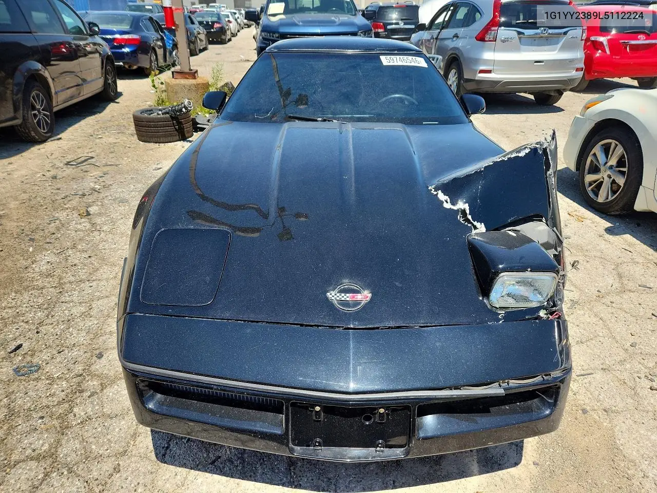 1990 Chevrolet Corvette VIN: 1G1YY2389L5112224 Lot: 59746546