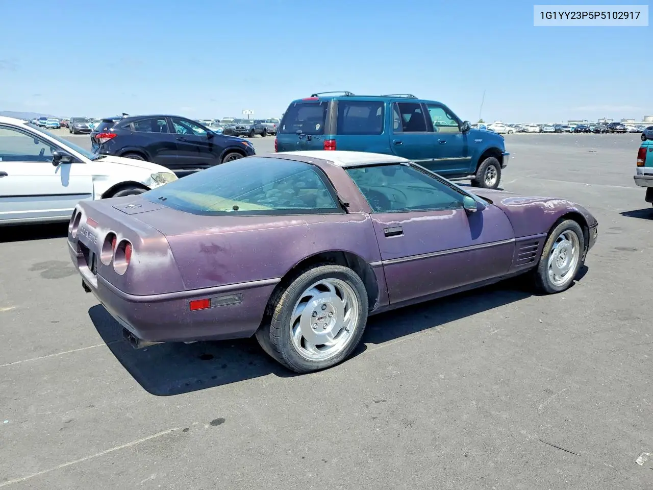 1993 Chev Corvette VIN: 1G1YY23P5P5102917 Lot: 56701566