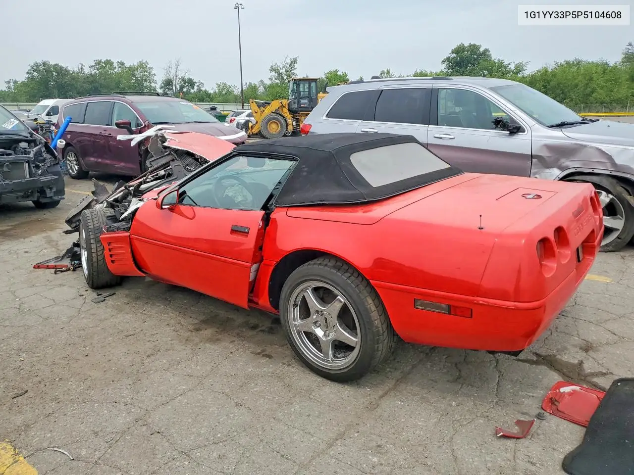1993 Chevrolet Corvette VIN: 1G1YY33P5P5104608 Lot: 61764016
