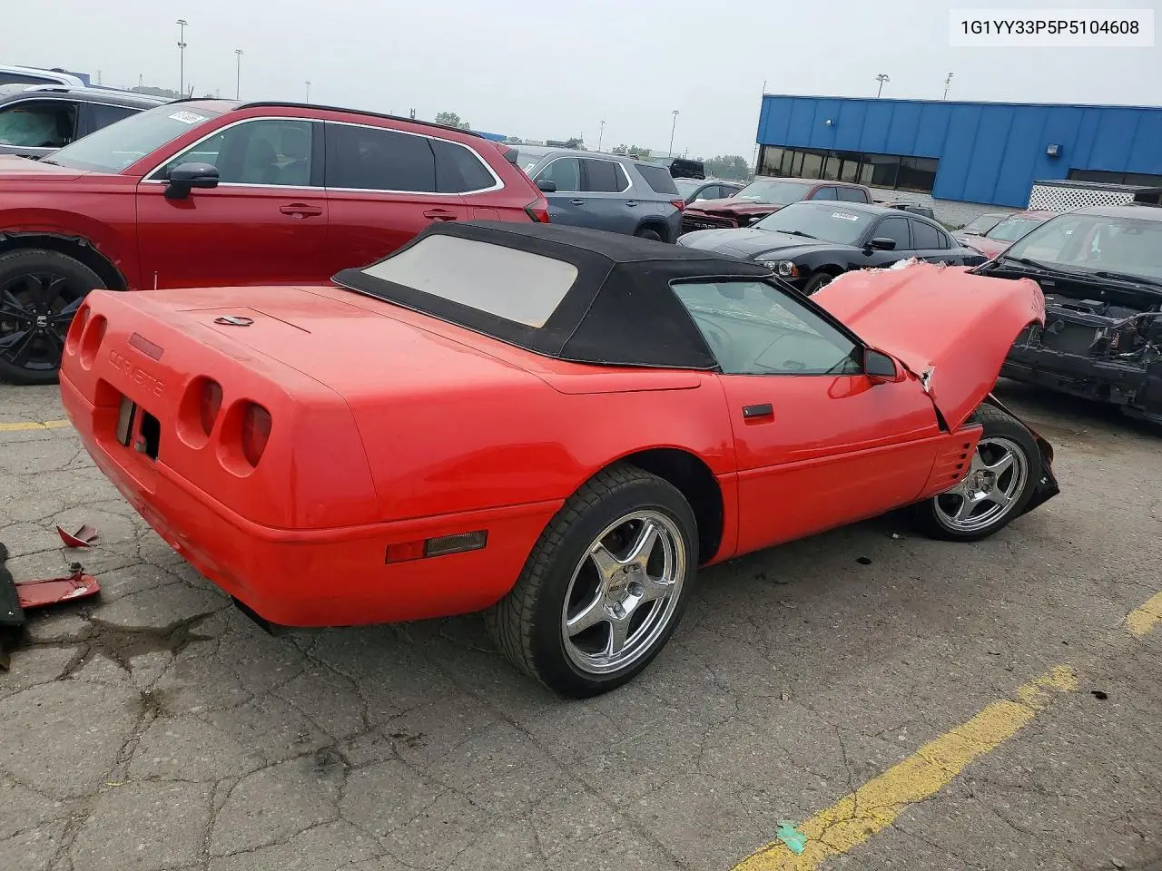 1993 Chevrolet Corvette VIN: 1G1YY33P5P5104608 Lot: 61764016