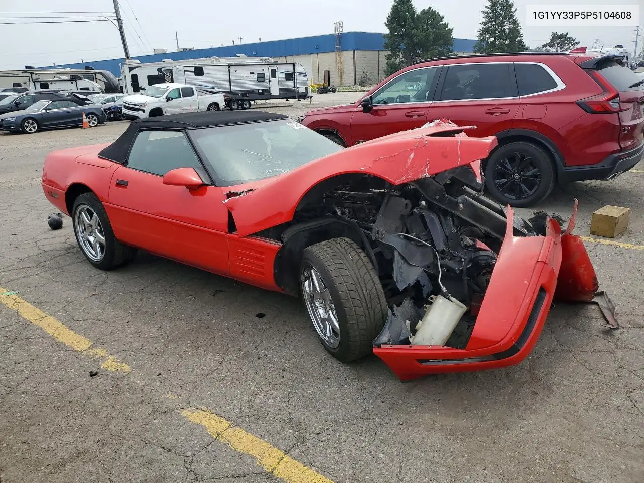 1993 Chevrolet Corvette VIN: 1G1YY33P5P5104608 Lot: 61764016