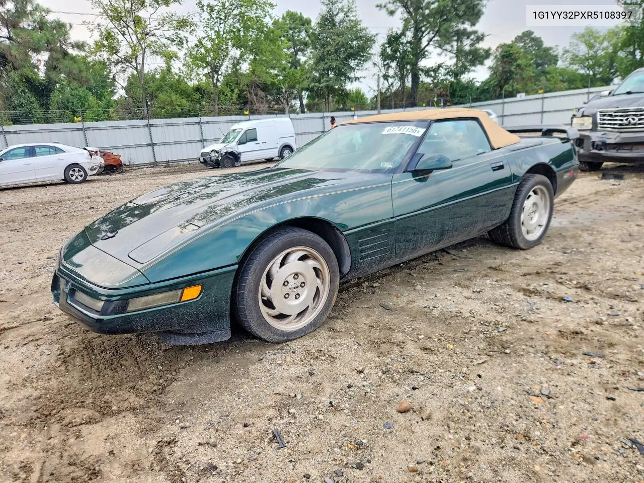 1994 Chevrolet Corvette VIN: 1G1YY32PXR5108397 Lot: 61741156