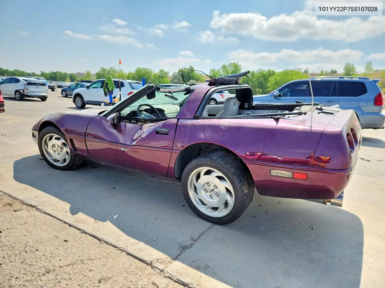1995 Chevrolet Corvette VIN: 1G1YY22P7S5107028 Lot: 57492716