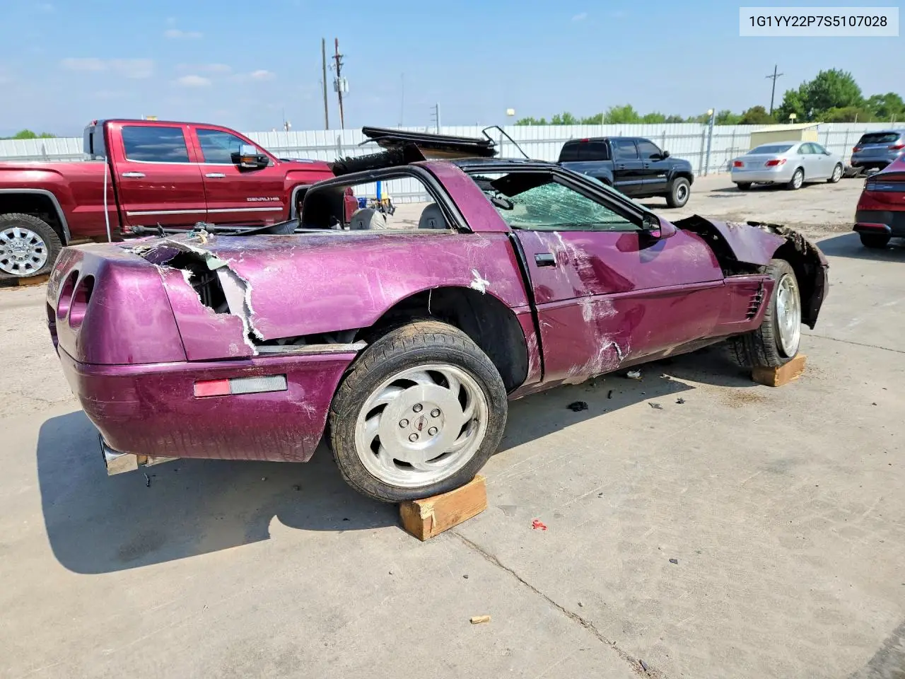 1995 Chevrolet Corvette VIN: 1G1YY22P7S5107028 Lot: 57492716