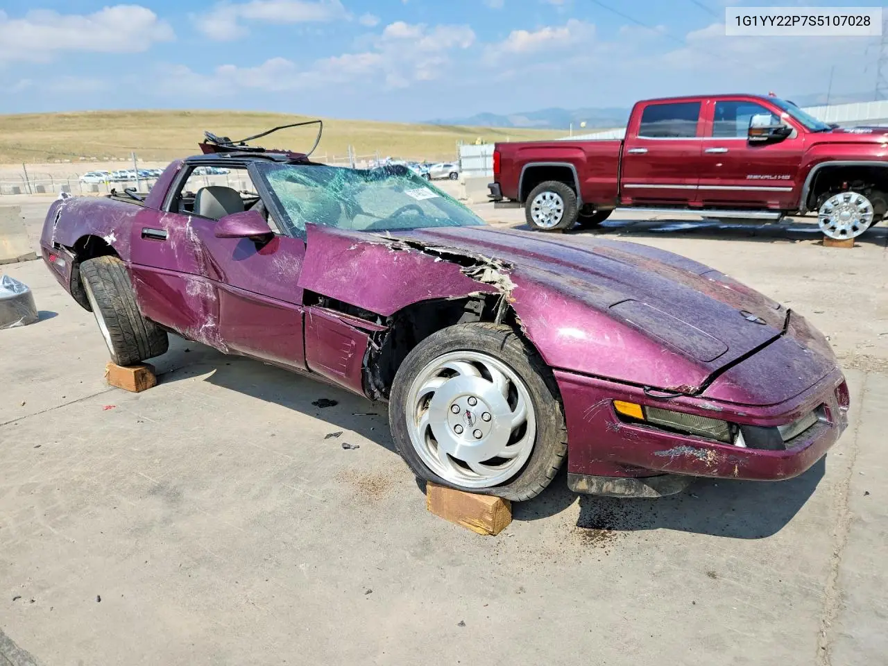 1995 Chevrolet Corvette VIN: 1G1YY22P7S5107028 Lot: 57492716