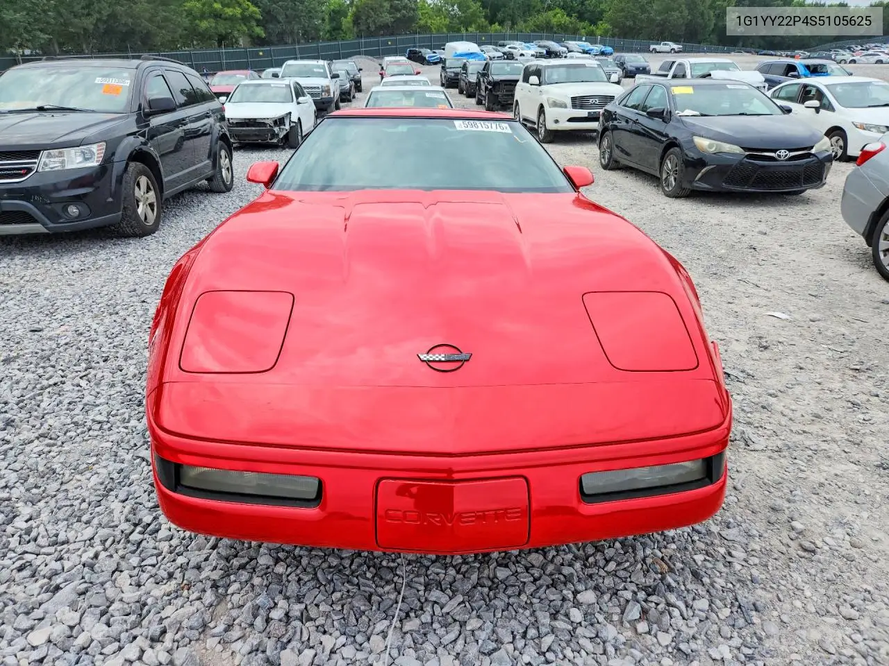 1995 Chevrolet Corvette VIN: 1G1YY22P4S5105625 Lot: 59815776