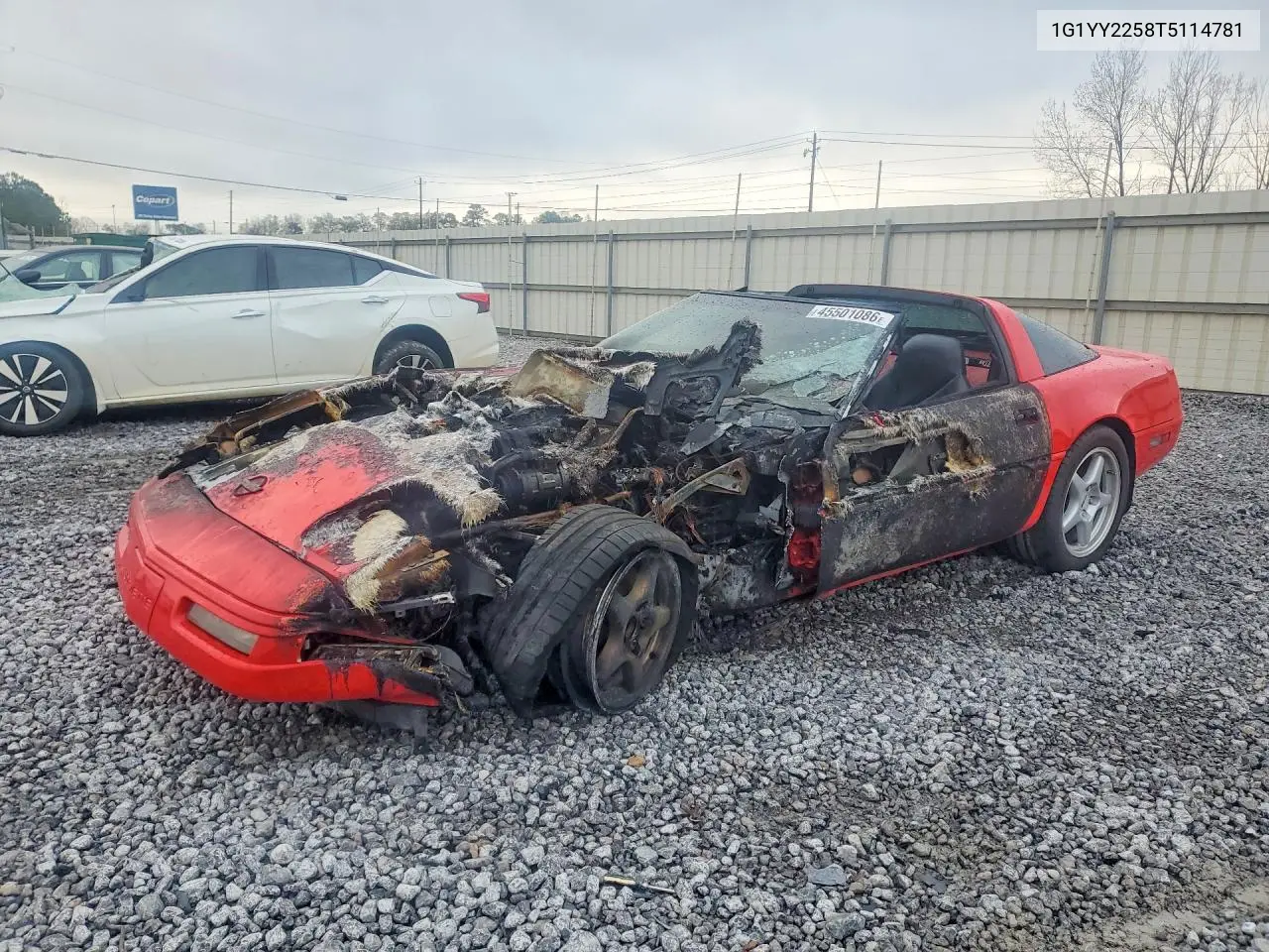 1996 Chevrolet Corvette VIN: 1G1YY2258T5114781 Lot: 45501086