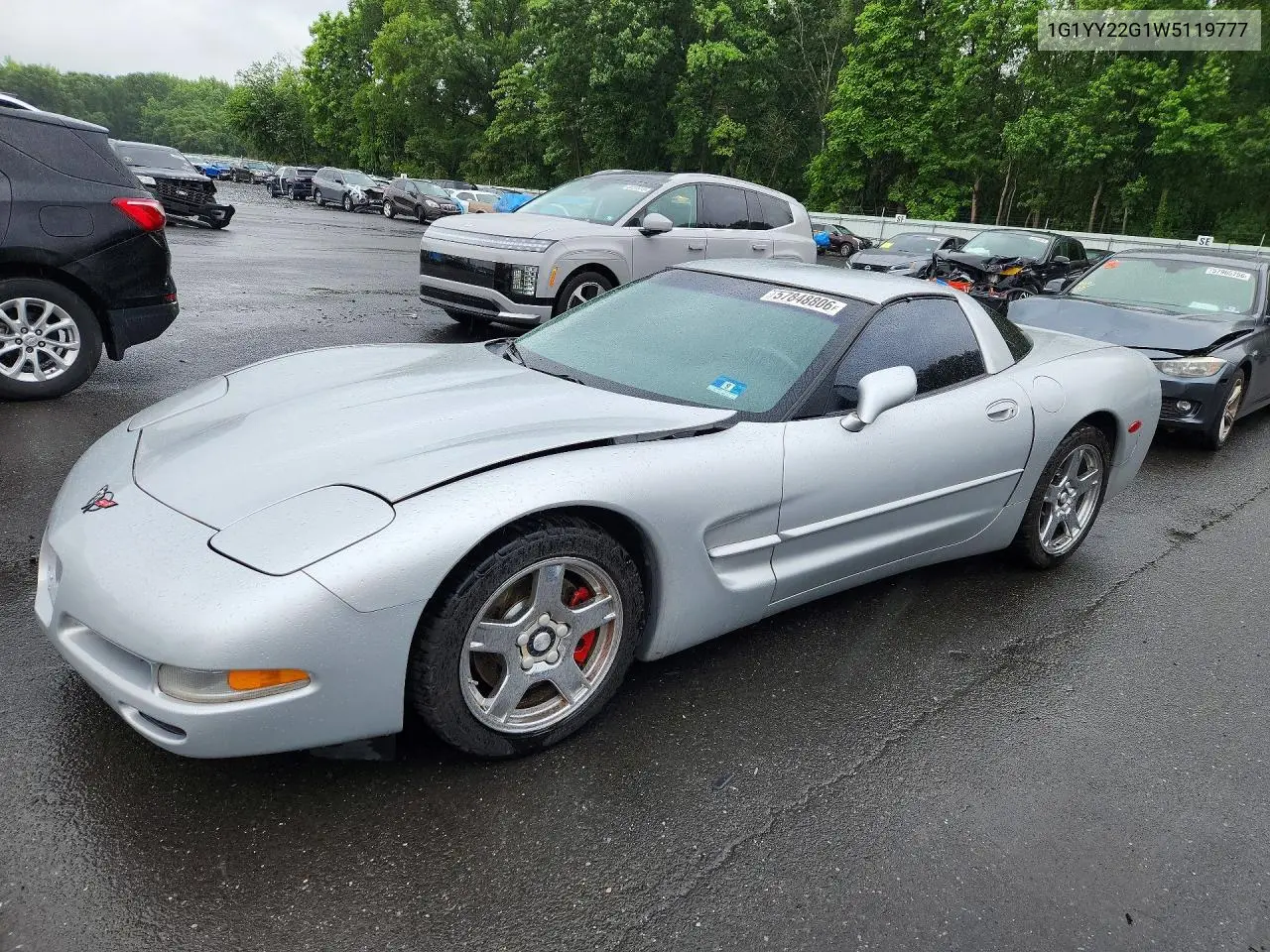 1998 Chevrolet Corvette VIN: 1G1YY22G1W5119777 Lot: 57848806
