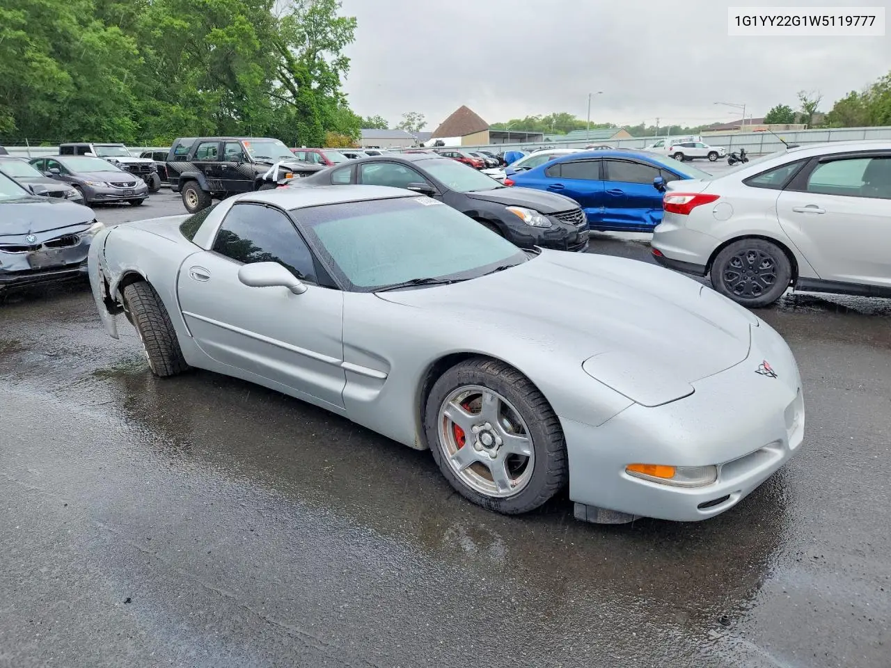 1998 Chevrolet Corvette VIN: 1G1YY22G1W5119777 Lot: 57848806