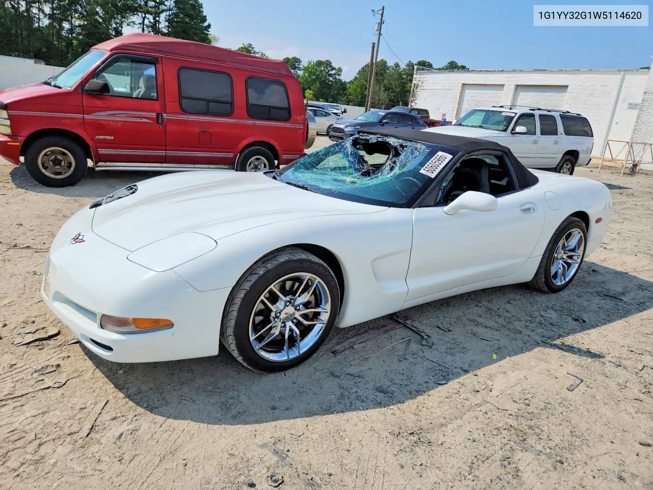 1998 Chevrolet Corvette VIN: 1G1YY32G1W5114620 Lot: 60605966