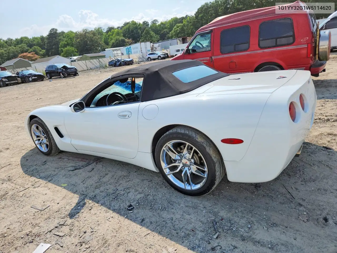 1998 Chevrolet Corvette VIN: 1G1YY32G1W5114620 Lot: 60605966