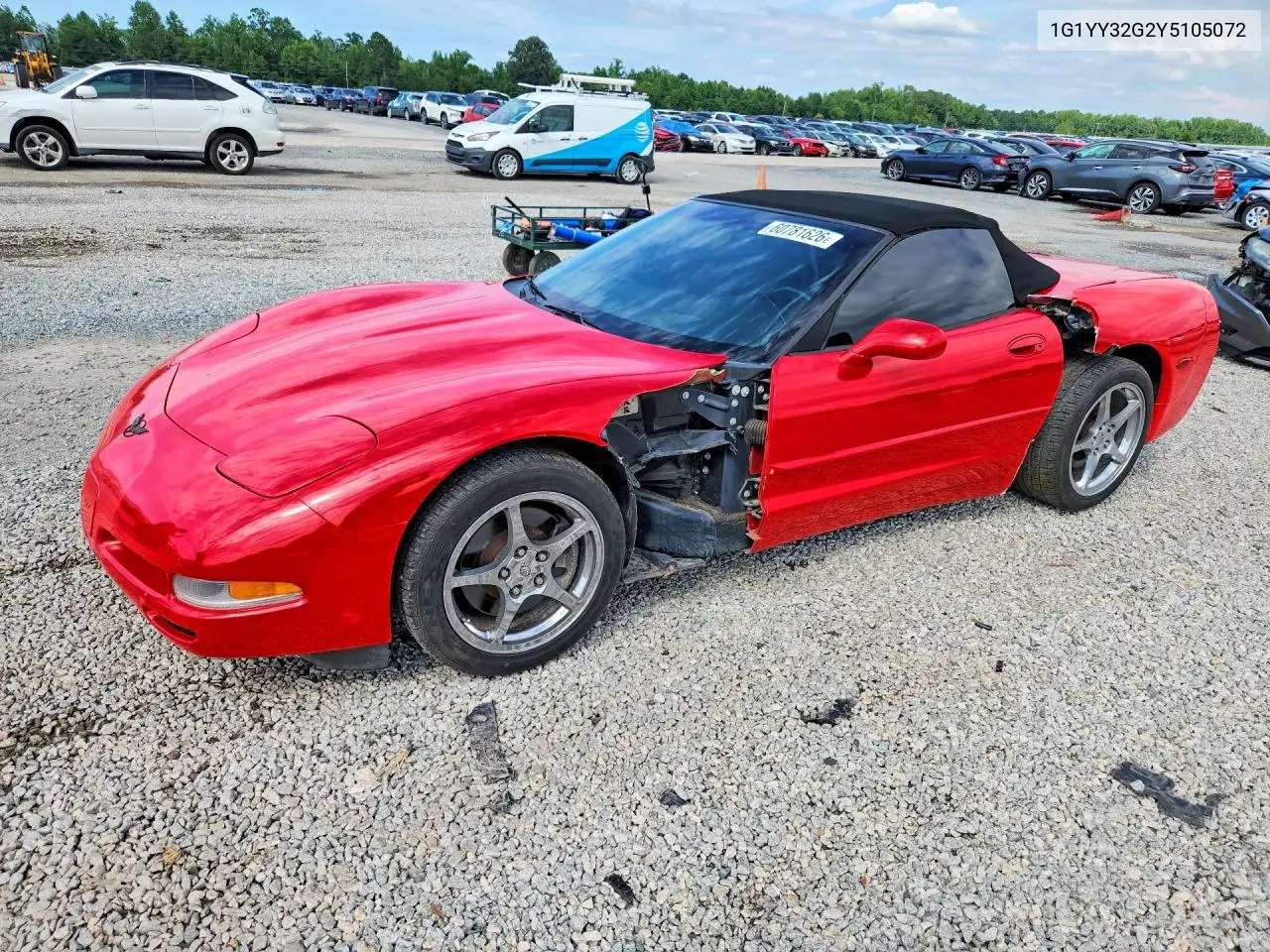 2000 Chevrolet Corvette VIN: 1G1YY32G2Y5105072 Lot: 60781626