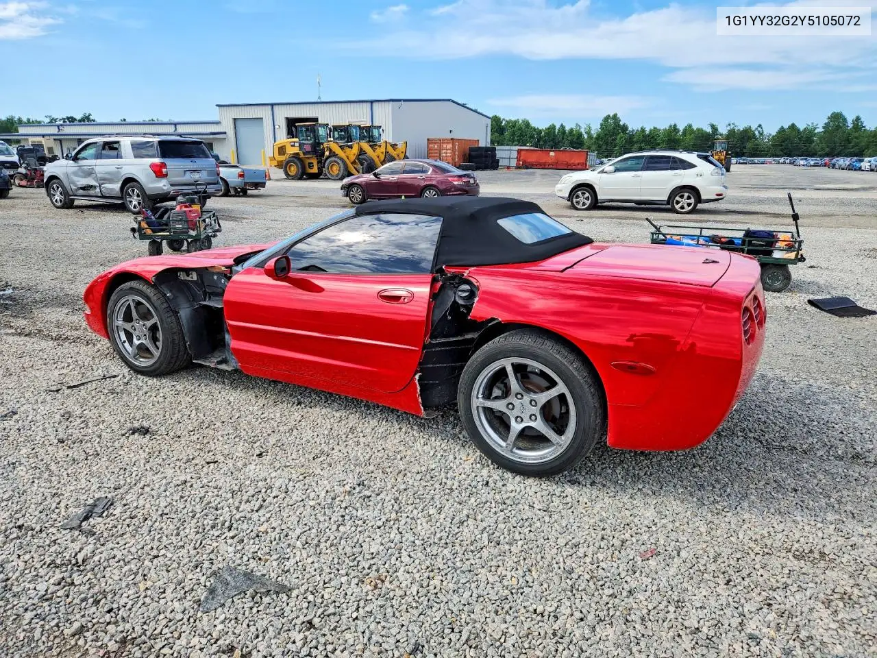 2000 Chevrolet Corvette VIN: 1G1YY32G2Y5105072 Lot: 60781626