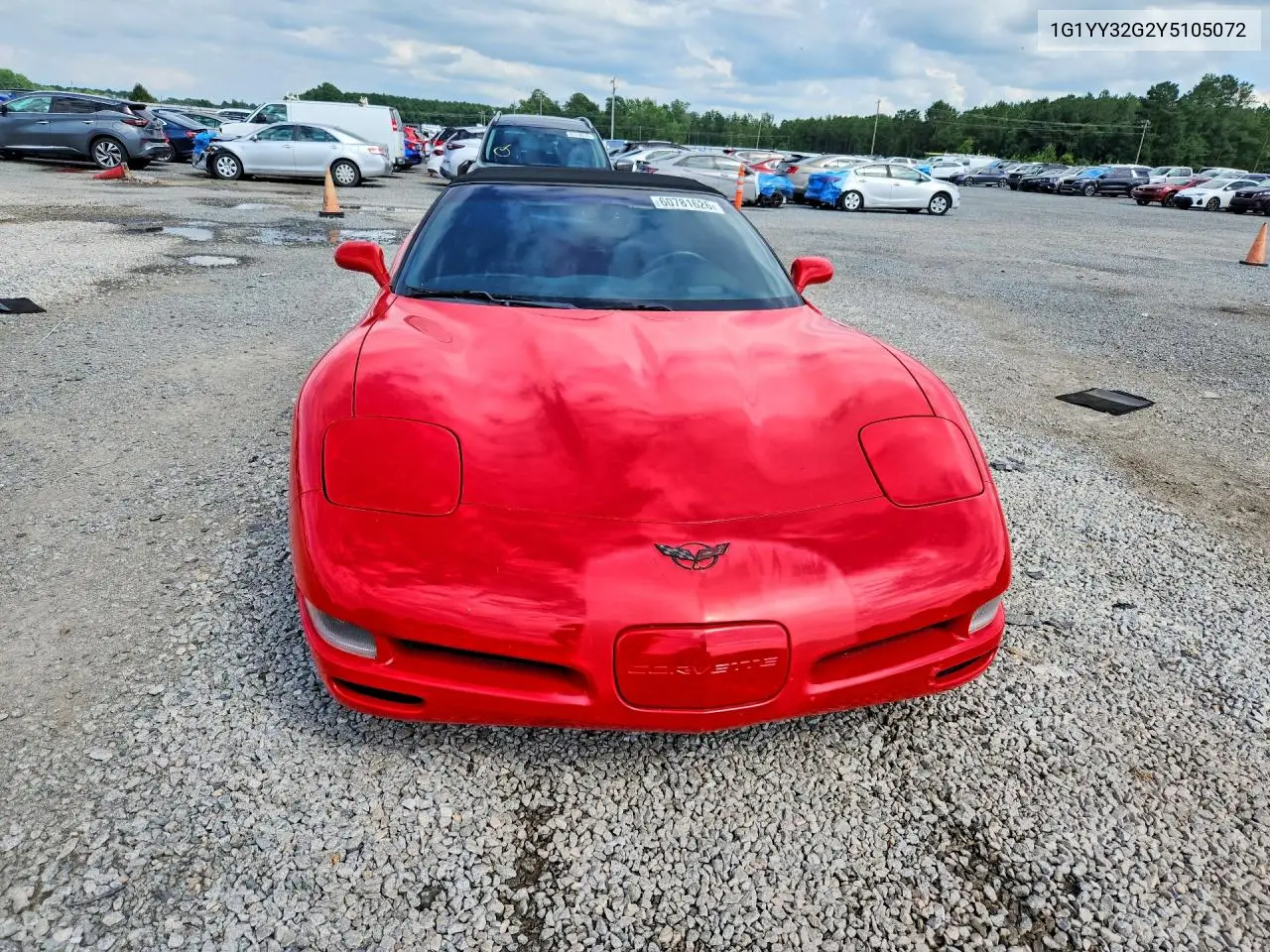 2000 Chevrolet Corvette VIN: 1G1YY32G2Y5105072 Lot: 60781626