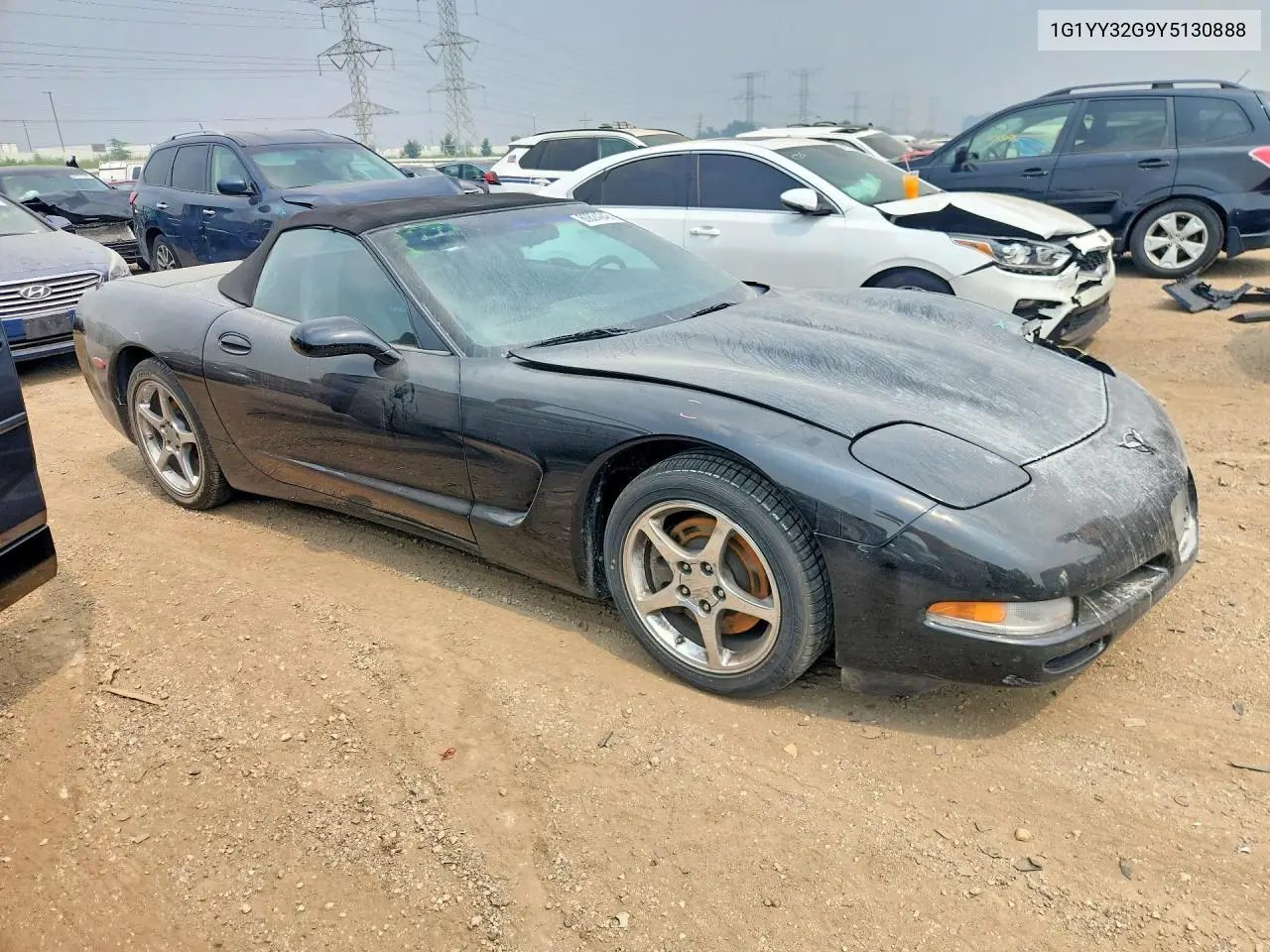 2000 Chevrolet Corvette VIN: 1G1YY32G9Y5130888 Lot: 60824246