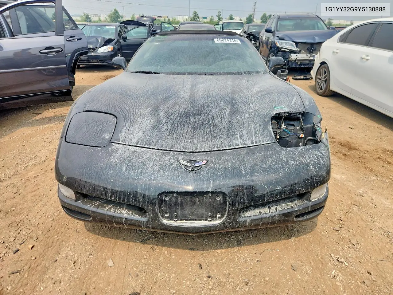 2000 Chevrolet Corvette VIN: 1G1YY32G9Y5130888 Lot: 60824246