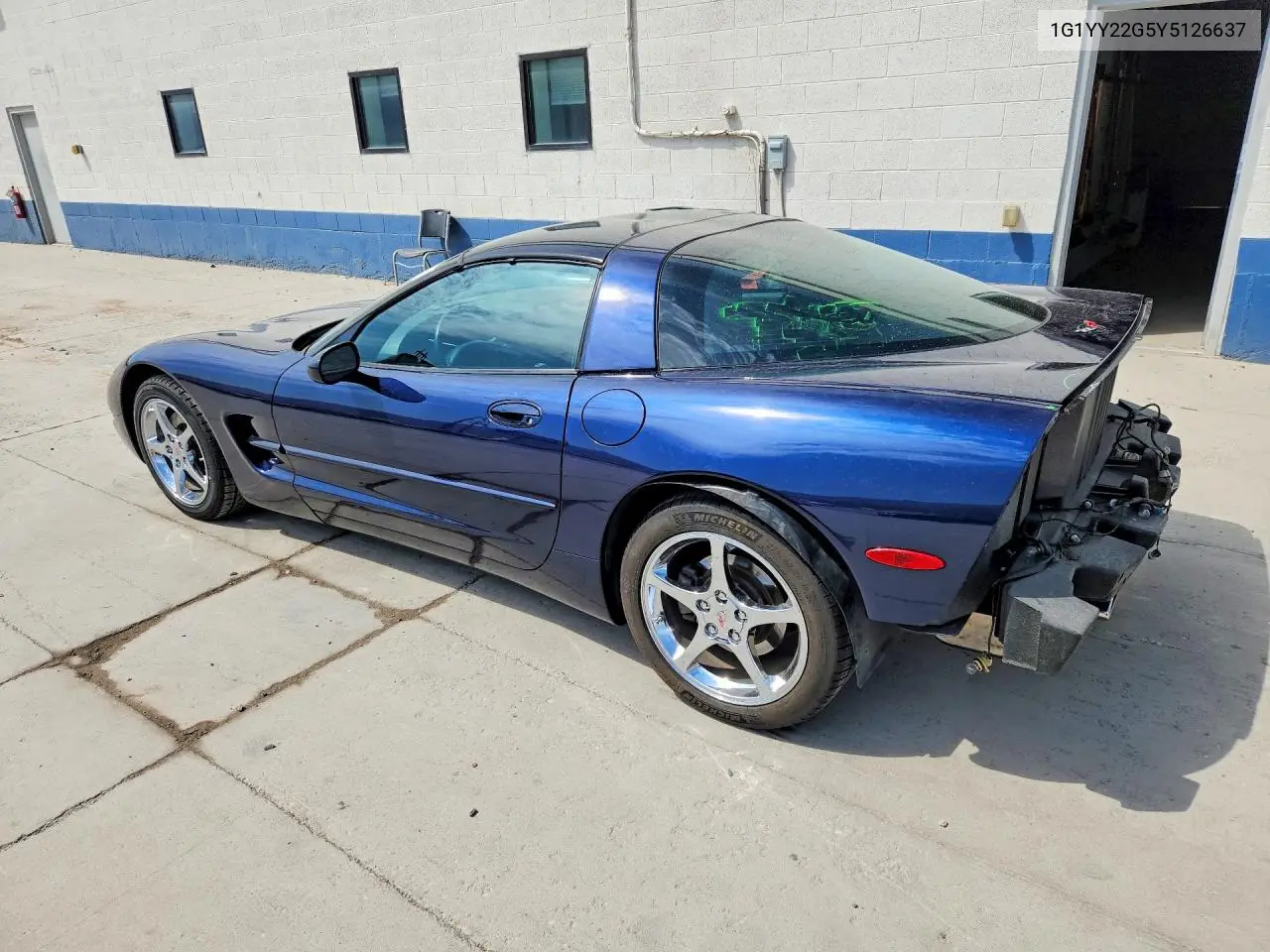 2000 Chevrolet Corvette VIN: 1G1YY22G5Y5126637 Lot: 60845706