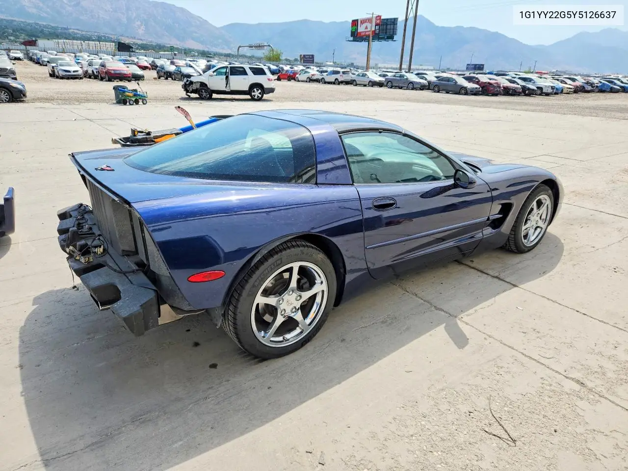 2000 Chevrolet Corvette VIN: 1G1YY22G5Y5126637 Lot: 60845706