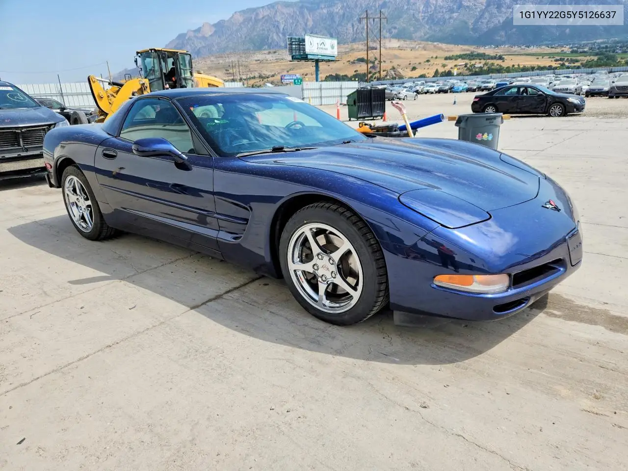 2000 Chevrolet Corvette VIN: 1G1YY22G5Y5126637 Lot: 60845706