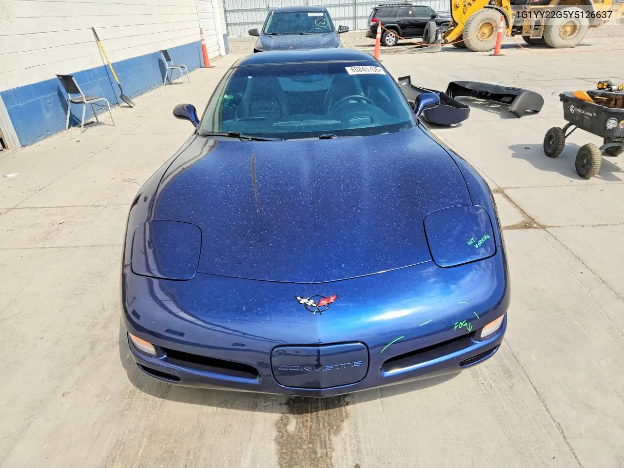 2000 Chevrolet Corvette VIN: 1G1YY22G5Y5126637 Lot: 60845706