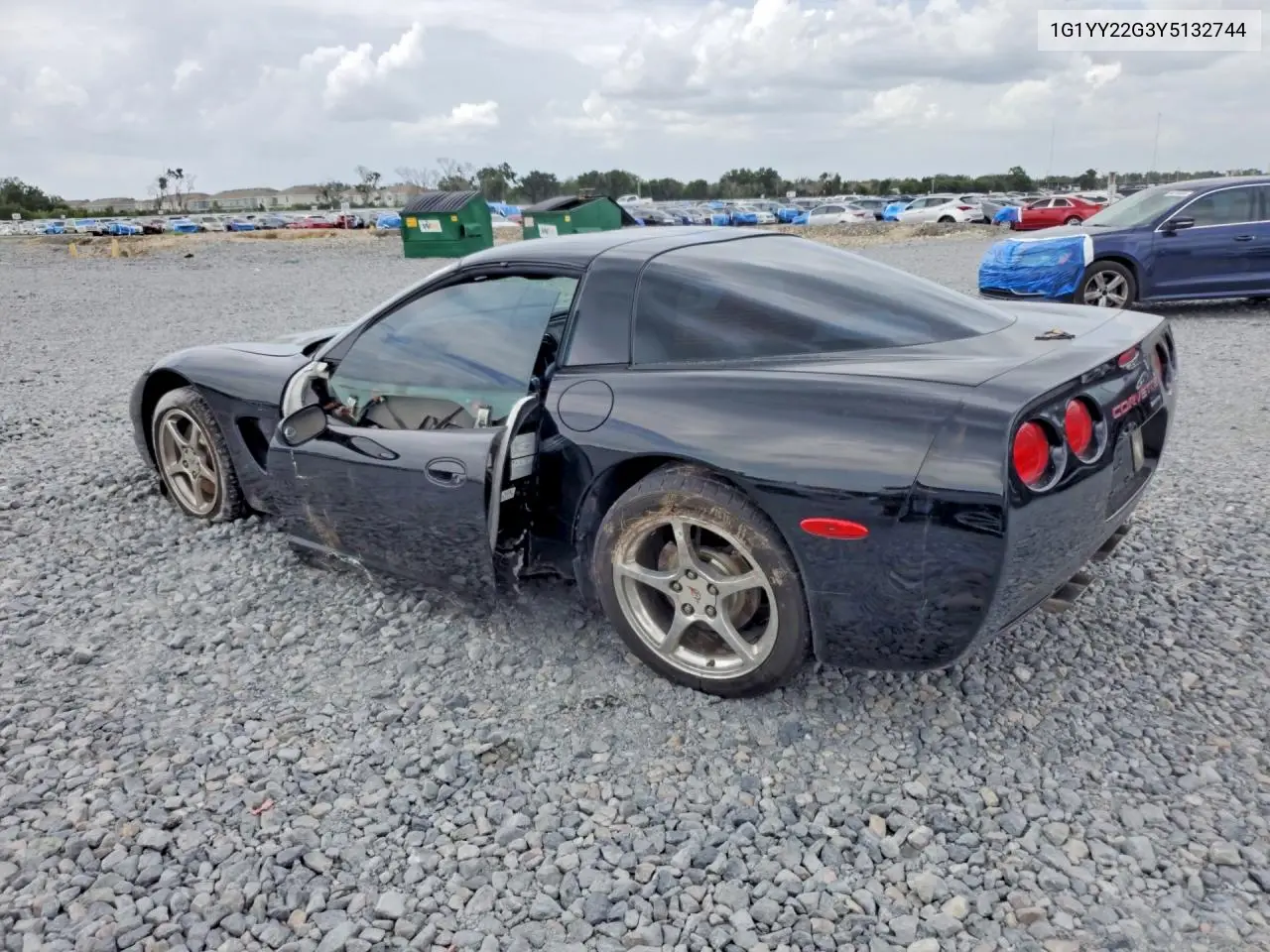 2000 Chevrolet Corvette VIN: 1G1YY22G3Y5132744 Lot: 61109446