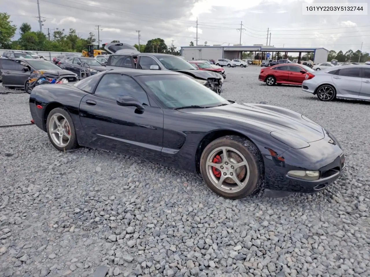 2000 Chevrolet Corvette VIN: 1G1YY22G3Y5132744 Lot: 61109446
