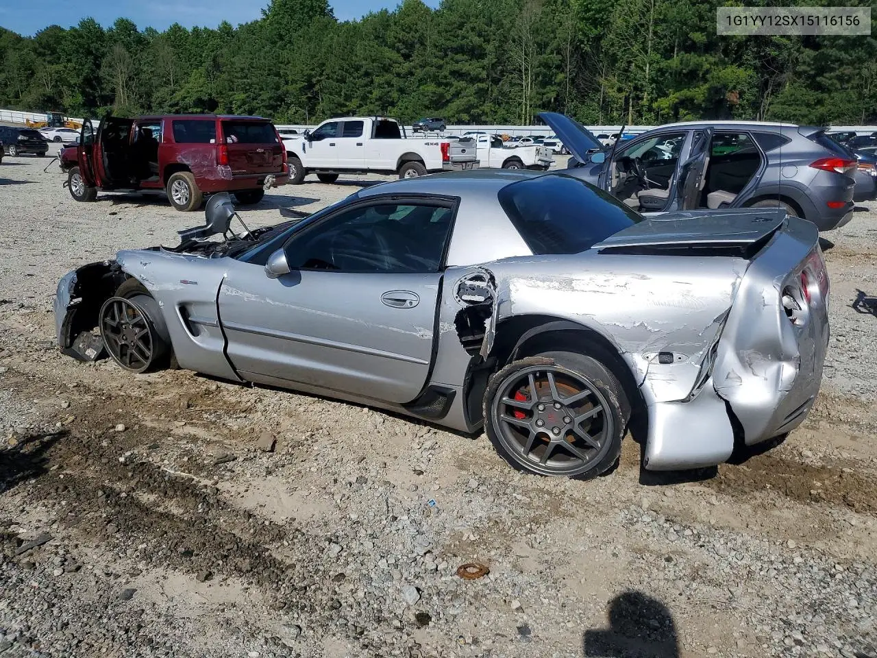 2001 Chevrolet Corvette VIN: 1G1YY12SX15116156 Lot: 58403046
