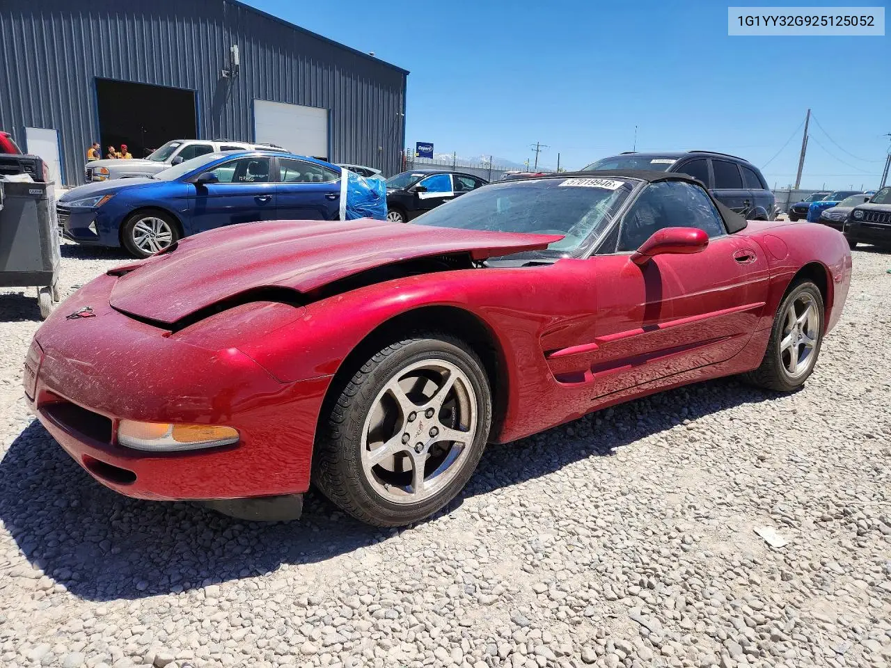 2002 Chevrolet Corvette VIN: 1G1YY32G925125052 Lot: 57019946