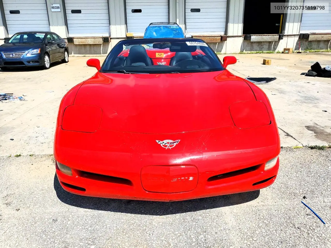 2003 Chevrolet Corvette VIN: 1G1YY32G735119798 Lot: 60764606