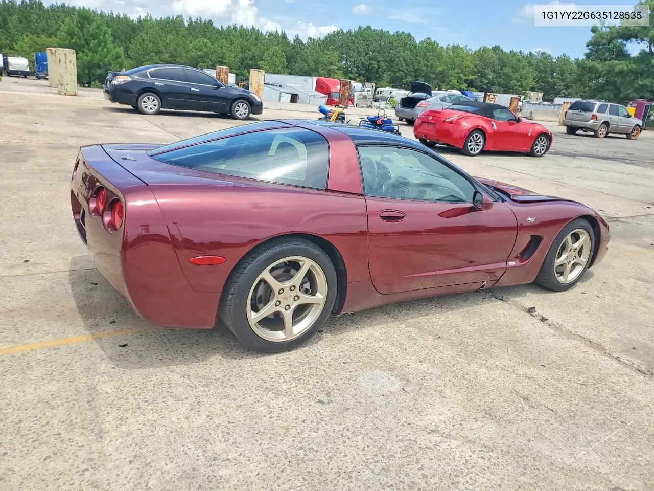 2003 Chevrolet Corvette VIN: 1G1YY22G635128535 Lot: 62273426