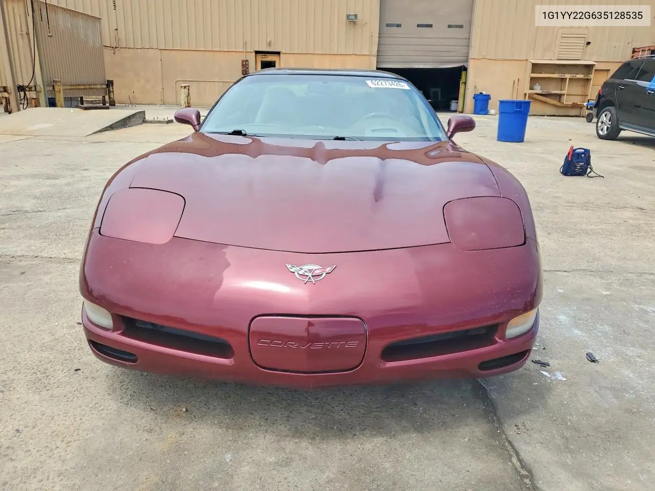 2003 Chevrolet Corvette VIN: 1G1YY22G635128535 Lot: 62273426