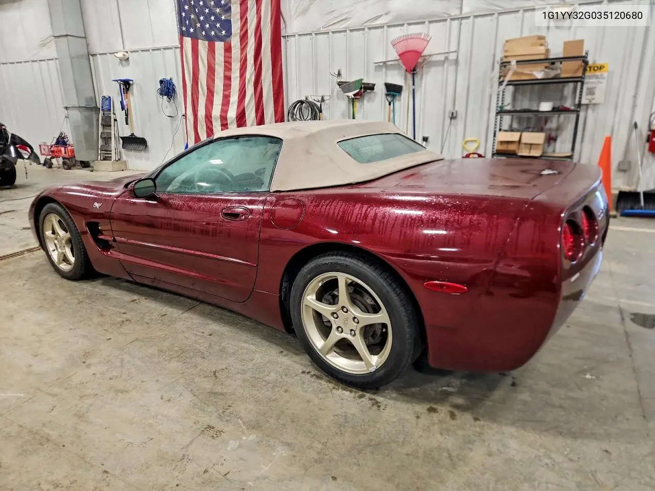 1G1YY32G035120680 2003 Chevrolet Corvette