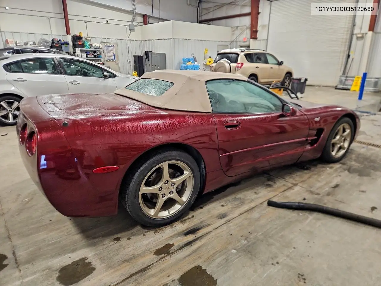 1G1YY32G035120680 2003 Chevrolet Corvette